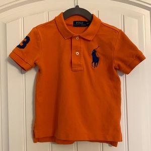 Polo Ralph Lauren size 2T. Orange color